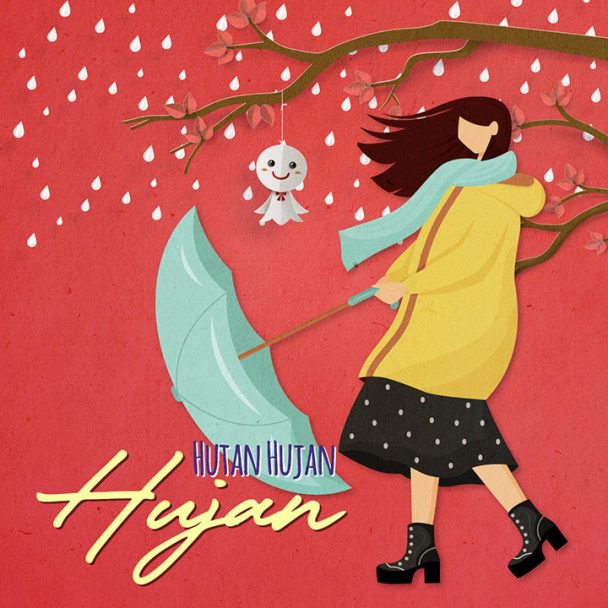 Hutan Hujan Artwork Single Hujan