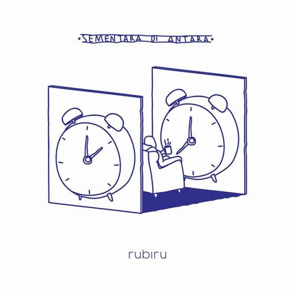 Music Rubiru Artwork Single Sementara Di Antara