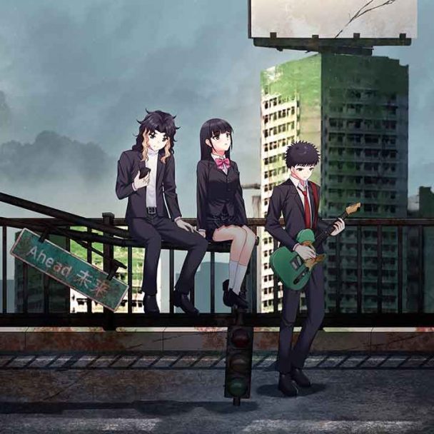 Music JVSAN x Caesi x Rei Sarah Artwork Single Ahead