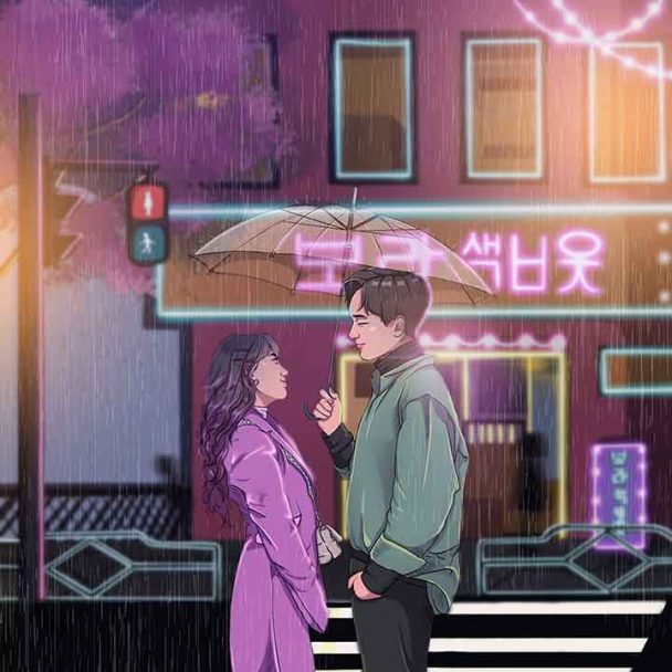 Music RZD Artwork Single Purple Raincoat