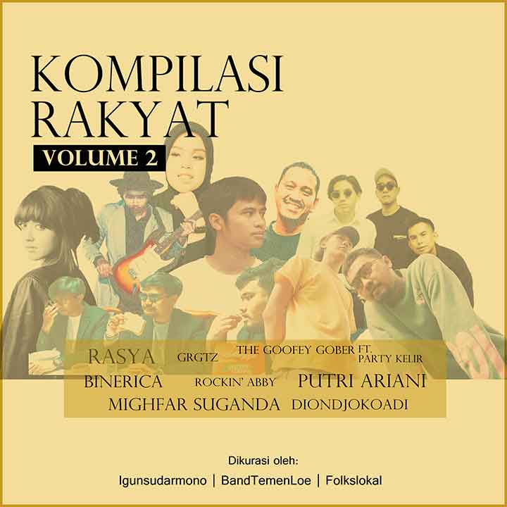 Music Compilation Artwork Album Kompilasi Rakyat Vol. 2