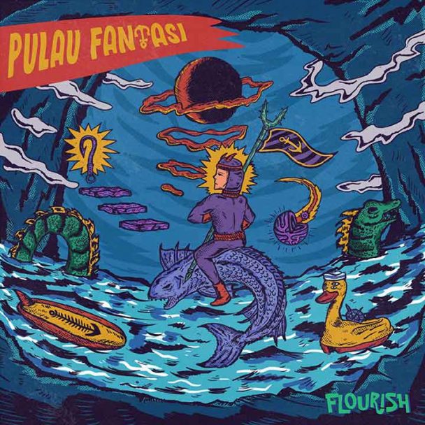 Music Flourish Artwork Single Pulau Fantasi