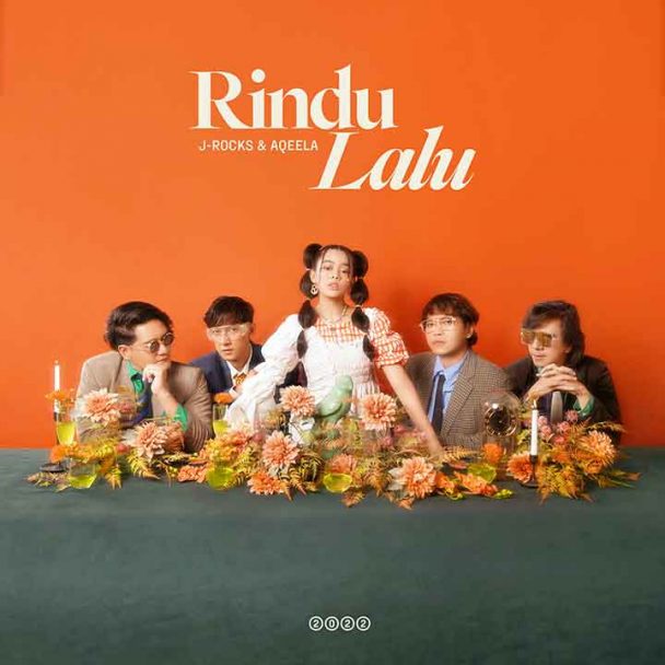 Music J-Rocks dan Aqeela Calista Artwork Single Rindu Lalu