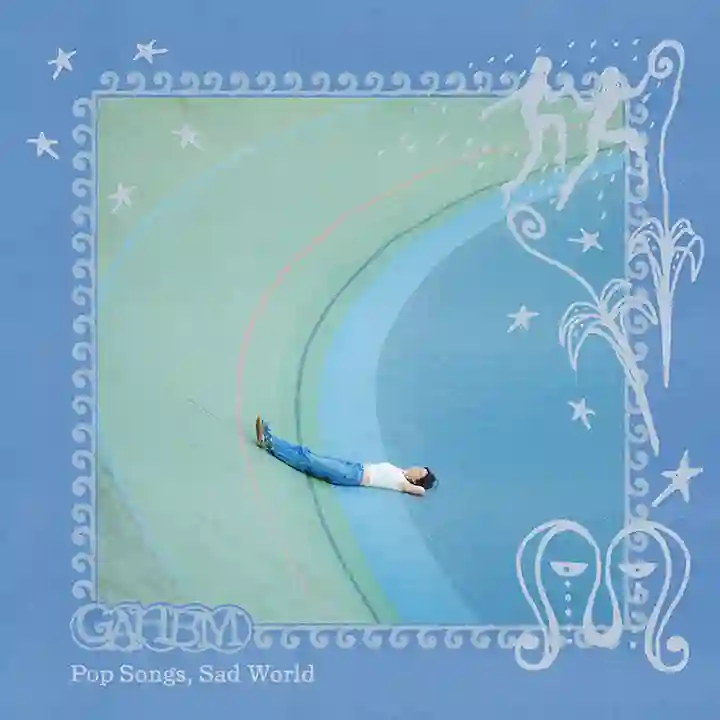 Music Girl and Her Bad Mood Artwork Album Pop Songs, Sad World